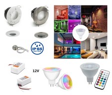 Faretto Cromoterapia incasso