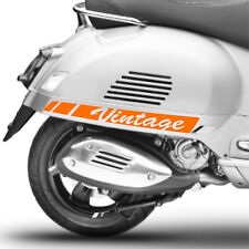 Kit 2 adesivi VINTAGE compatibili con PIAGGIO VESPA GTV GTS scegli colore 1984