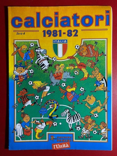 Album calciatori 1981 - calciatori, 1981-1982