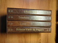 Raccoglitore bollette documenti, ricevute, Enel, telefono, affitto. 