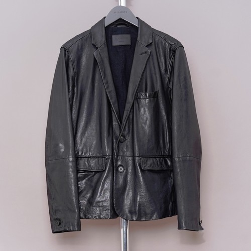Giacca blazer pelle all saints - blazer,