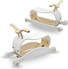 , Sedia a Dondolo in Legno per