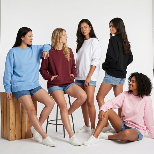 Felpa donna basic - , pile