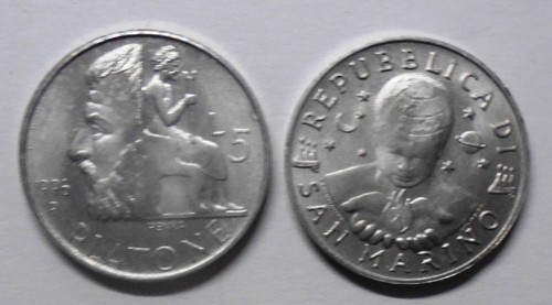 San marino lire 1996 - marino,