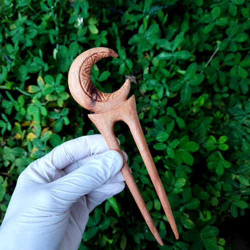 Forchetta per capelli bastone
