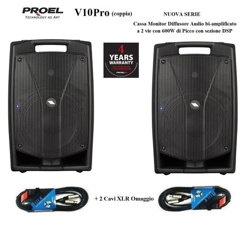 Proel v10 pro - pro, coppia