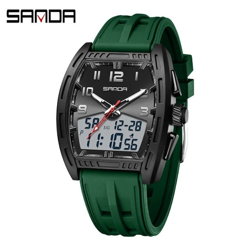 Orologio quarzo doppio - al,
