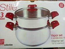 Vaporiera in acciaio inox