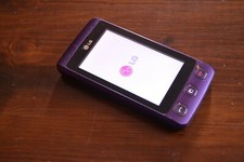 CELLULARE LG KP500 VIOLA FUNZIONANTE