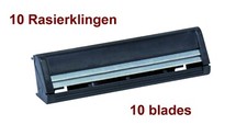 10 pz lamette da barba DUAL