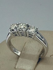 ANELLO TRILOGY ORO BIANCO 18