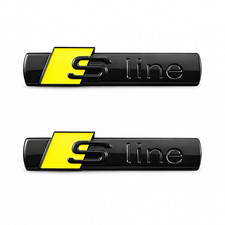 2 pezzi Emblema Adesivo 3D ABS