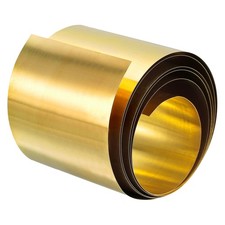 Brass sheet roll, metal sheet