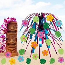 Centrotavola da festa hawaiana, decorazione estiva per la scrivania e la