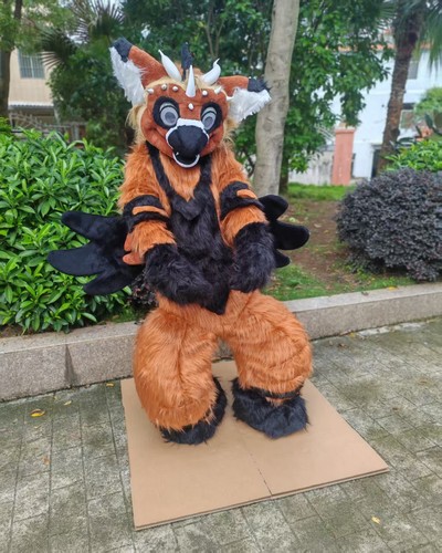 Costume lungo pelliccia - , husky