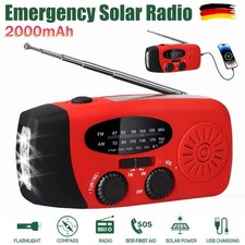 Radio solare AM FM radio a