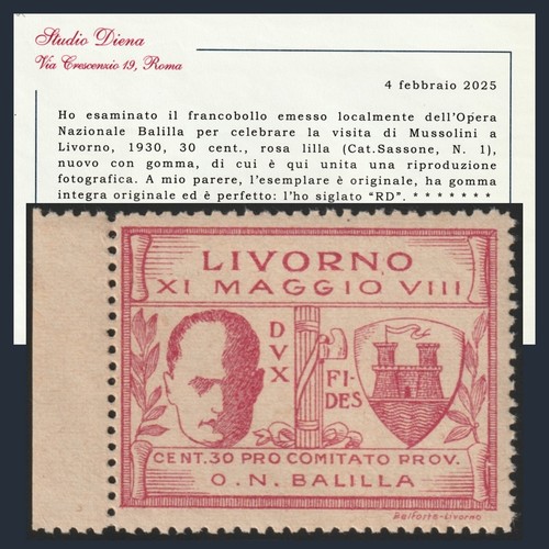Emissioni locali 1930 livorno - 1930,