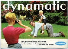 Voigtlander volantino fotocamera dinamica, 1950. Altri cataloghi e brochure elencati