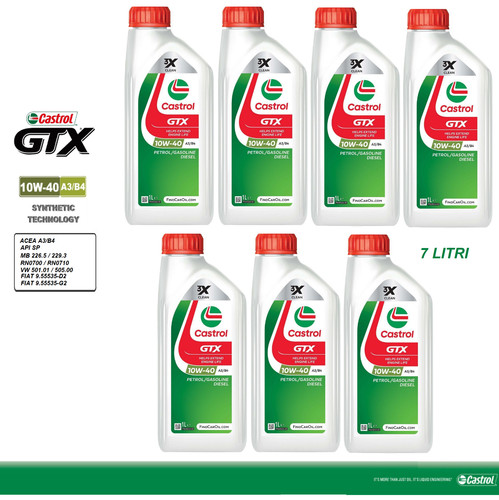 Olio motore originale castrol - motore,