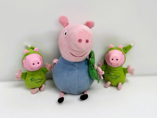 Peppa pig peluche george - pig,