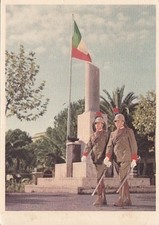 A6221) ARMA DEI CARABINIERI, CARTOLINA .1911, GRANDE UNIFORME LIBICA.