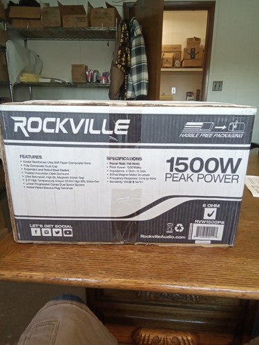 Rockville rvw1500p8 1500w - rockville, 15"