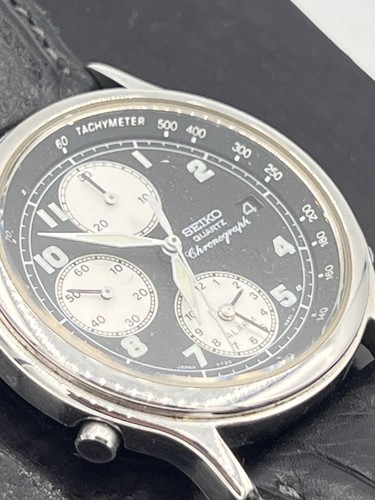 Seiko chronograph alarm - seiko,