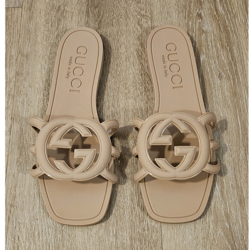 Gucci sandali donna beige