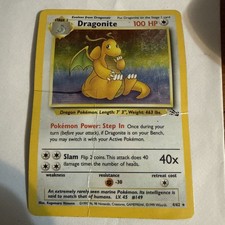 Dragonite 4/62 Fossil Holo