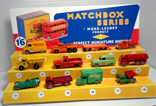 Matchbox lesney series display - matchbox,