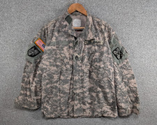 Giacca cappotto da campo originale US Army digitale mimetico uniforme da combattimento resistente alla fiamma M