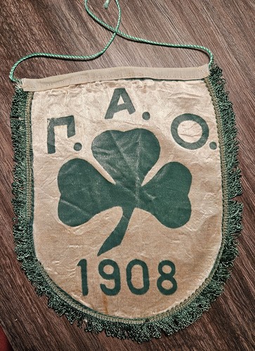 Vintage greek football sports - football,