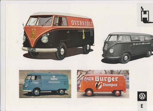 Brochure volkswagen t1 - vw,