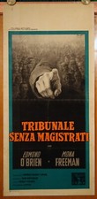 locandina film TRIBUNALE SENZA MAGISTRATI Edmond O'Brien - BALLESTER art GM