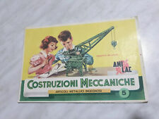CATALOGO COSTRUZIONI MECCANO AMI OTTIME CONDIZIONI 