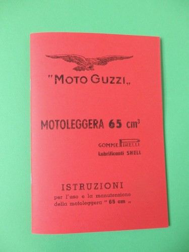 Moto guzzi motoleggera 65cc - motoleggera,