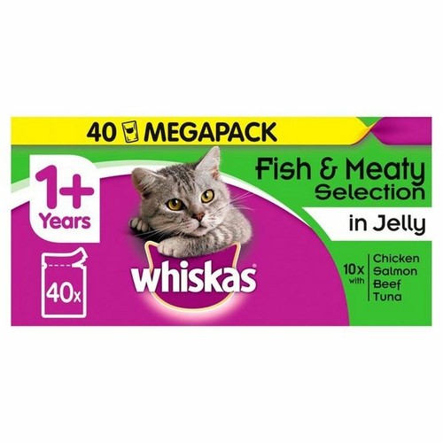 Whiskas sacchetto gatto - 4x, 1+