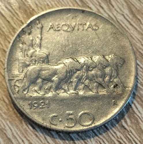 Centesimi leoni 1921 - centesimi,