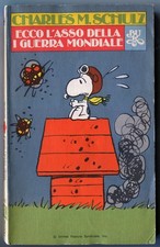 [526] BUR ed. Rizzoli 1976 Peanuts n. 110 "Ecco l'asso della I guerra mondiale" 