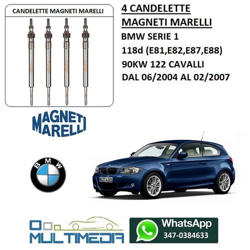 Candelette magneti marelli - candelette,