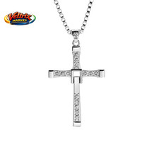 Collana croce dom toretto - collana,