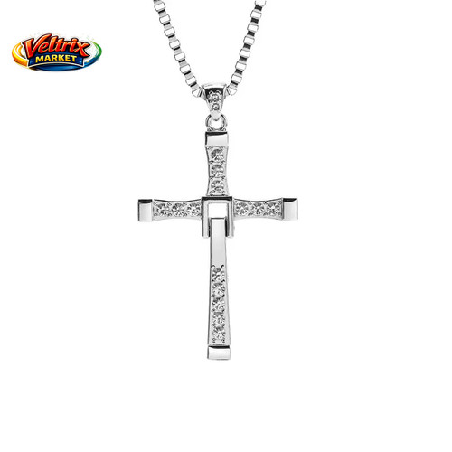 Collana croce dom toretto - collana, fast