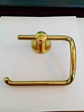 CAPROTTI ERMANNO PORTAROTOLO PORTA ROTOLO OTTONE LUCIDO VINTAGE BAGNO ACCESSORI