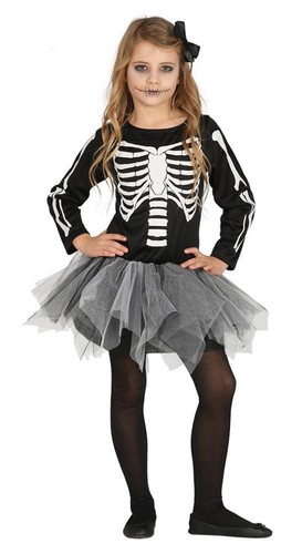 Costume scheletro con tutù - costume,