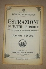 ESTRAZIONI DI TUTTE LE RUOTE