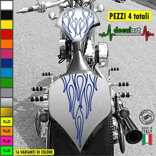 L197 decalart kit adesivi - kit, 4