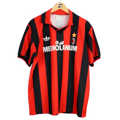 1991 milan maglia adidas - milan,