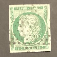 Francobollo francese vintage