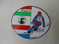 Adesivo sticker falchi sci - adesivo,