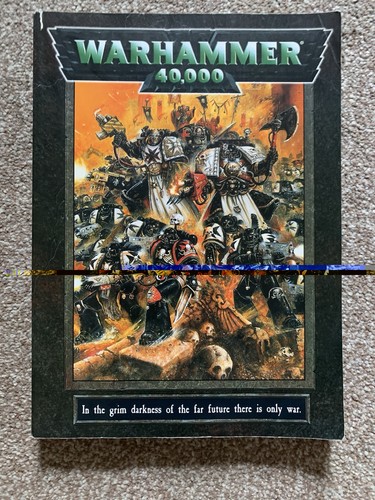 Warhammer 40k rulebook 3rd - rulebook,
